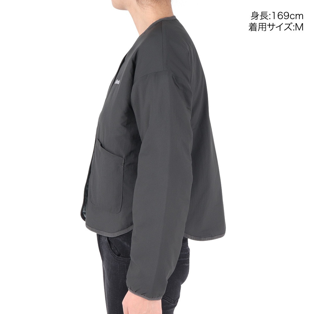 コロンビア（Columbia）（レディース）中綿 アウター クリスタルベンドリバーシブルジャケット PL9665 048 チャコールグレー
