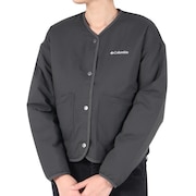 コロンビア(Columbia)(レディース)中綿 アウター クリスタルベンドリバーシブルジャケット PL9665 048 チャコールグレー