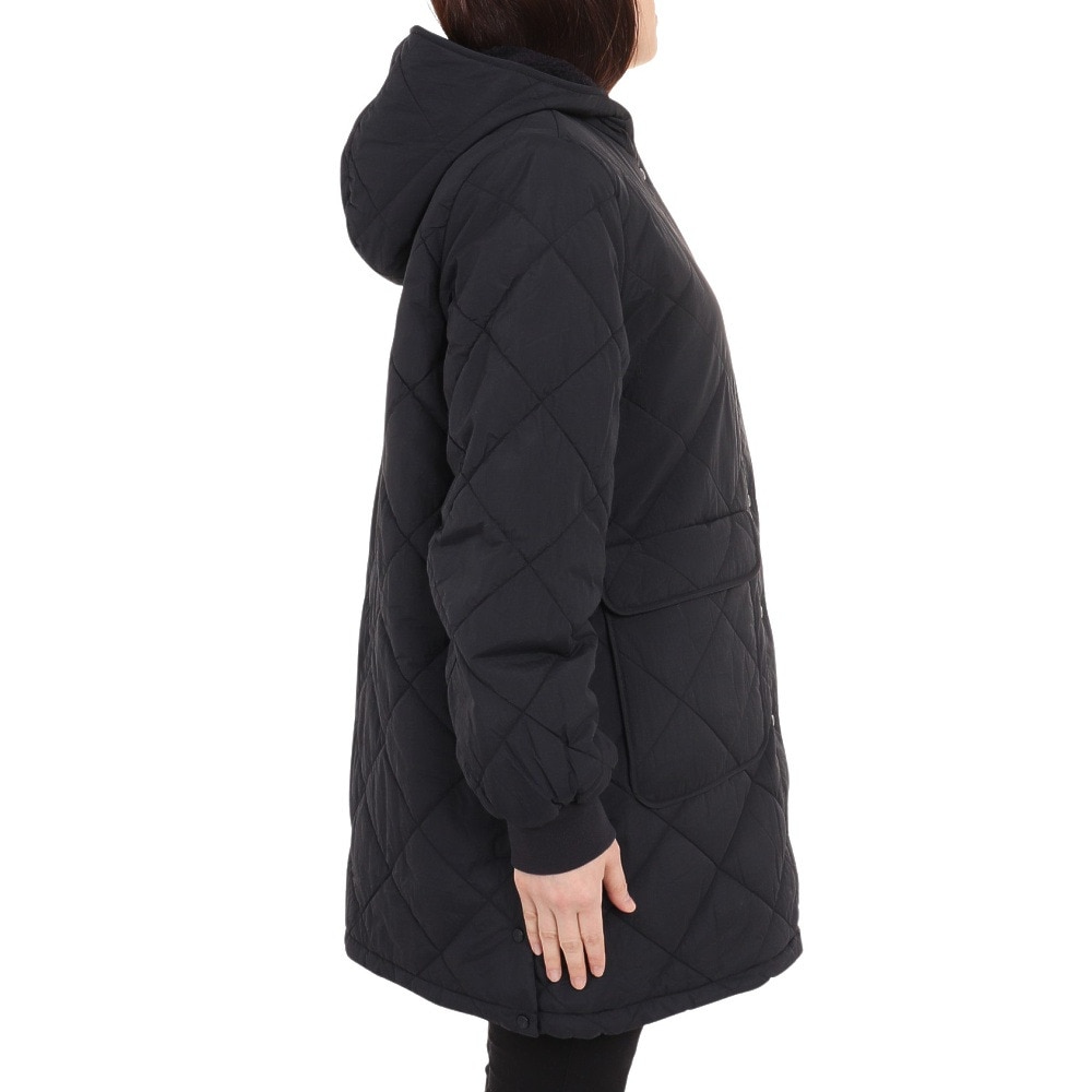 エーグル（AIGLE）（レディース）中綿 アウター 撥水インサレーション リバーシブル ロングジャケット ZBFAN37-006