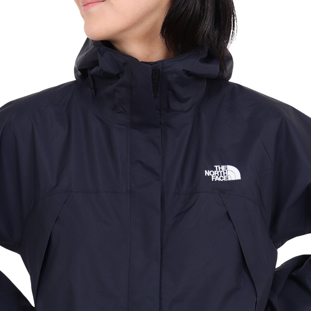 ノースフェイス（THE NORTH FACE）（レディース）ドットショット ジャケット NPW61930 K アウター マウンテンパーカー 登山 撥水 防風シェル 上着