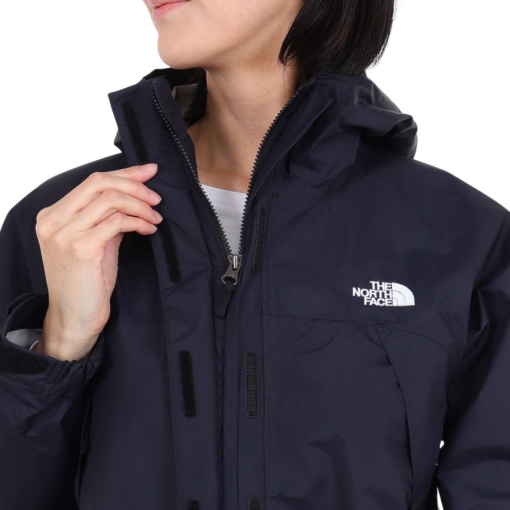 ノースフェイス（THE NORTH FACE）（レディース）ドットショット ジャケット NPW61930 K アウター マウンテンパーカー 登山 撥水 防風シェル 上着