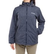 コロンビア(Columbia)(レディース)アウター ジャケット レイクパウエルジャケット XL9399 464 ネイビー フードが取り外せる 熱反射保温 はっ水