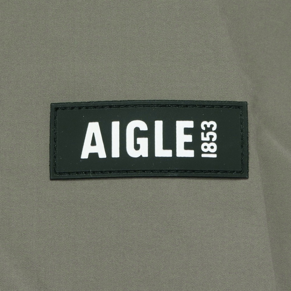 エーグル（AIGLE）（レディース）アウター ジャケット 透湿防水 フーデッドジャケット ZBFAI75-006 グリーン