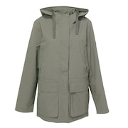 エーグル（AIGLE）（レディース）アウター ジャケット 透湿防水 フーデッドジャケット ZBFAI75-006 グリーン