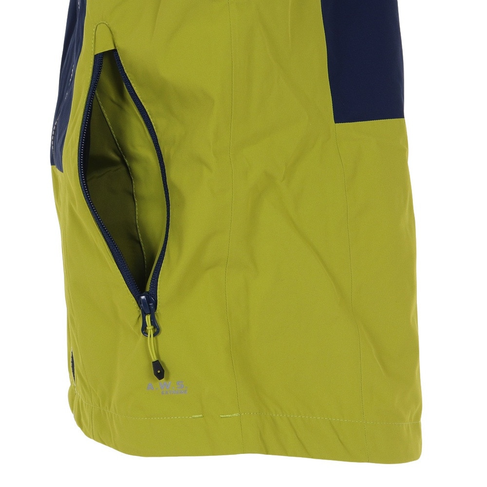 ＩＣＥＰＥＡＫ（キッズ）ジュニア アウター ジャケット ICEPEAK KAARST 4 50011 520 ネイビー×グリーン
