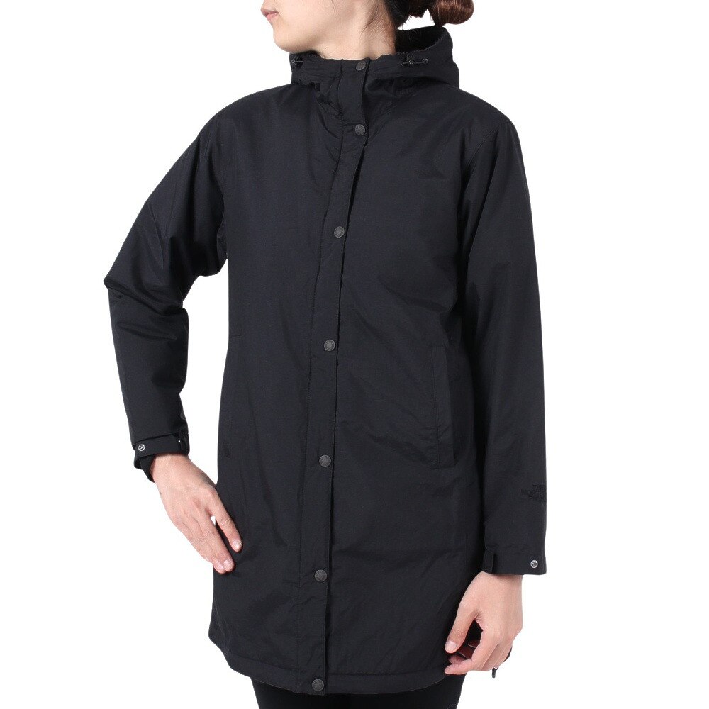 ノースフェイス（THE NORTH FACE）（レディース）アウター ジャケット コンパクトノマドコート NPW72331 KK ブラック