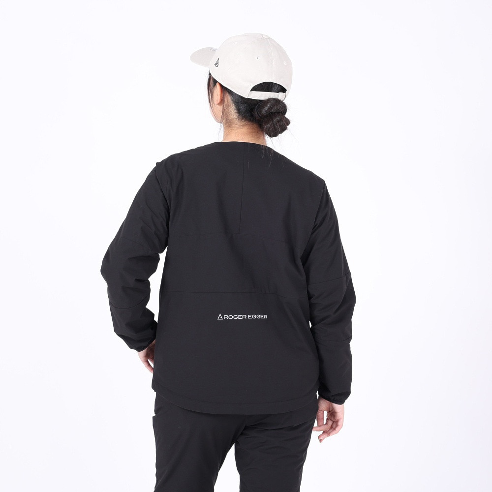 ロジャーエーガー（ROGEREGGER）（レディース）アウター Octa クルージャケット RE23FVT5620008 BLK ブラック 収納袋付