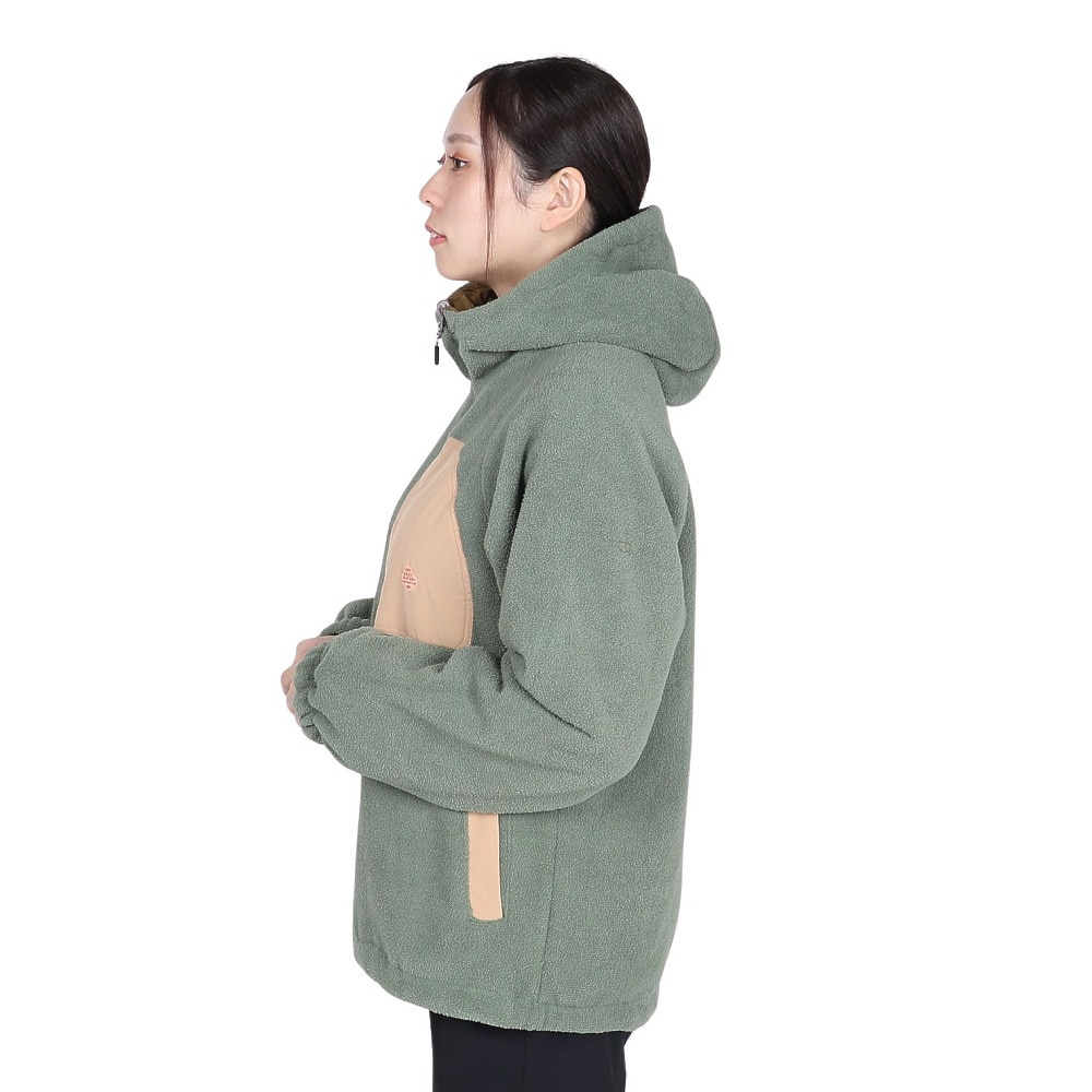 クリフメイヤー（KRIFF MAYER）（レディース）アウター リバーシブル ジャケット 2417866LX:20:BEIGE ベージュ ボアフードジャケット