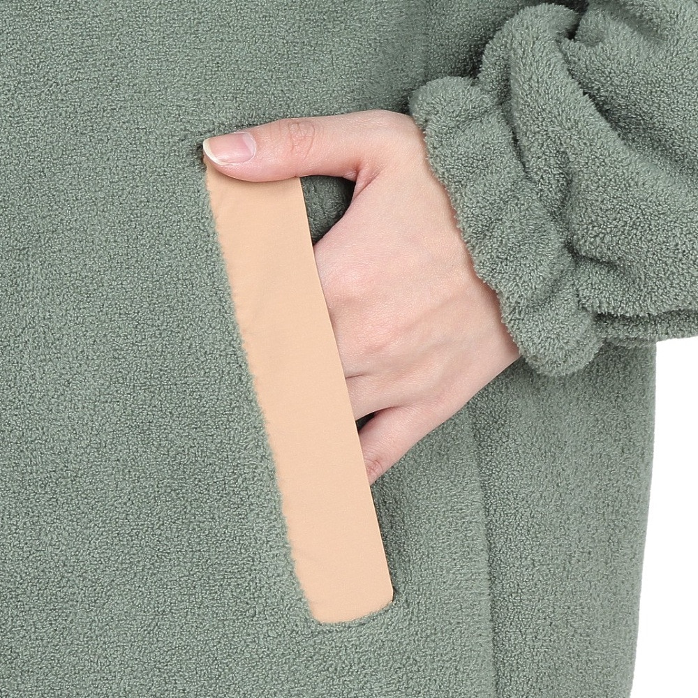 クリフメイヤー（KRIFF MAYER）（レディース）アウター リバーシブル ジャケット 2417866LX:20:BEIGE ベージュ ボアフードジャケット