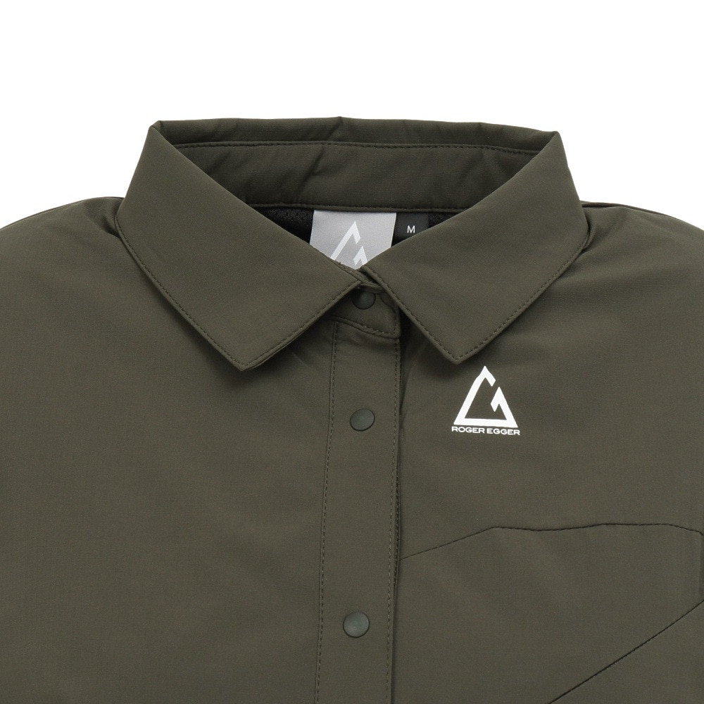 ロジャーエーガー（ROGEREGGER）（レディース）アウター Octa ベルクシャツジャケット RE25FHY5620018 KHK