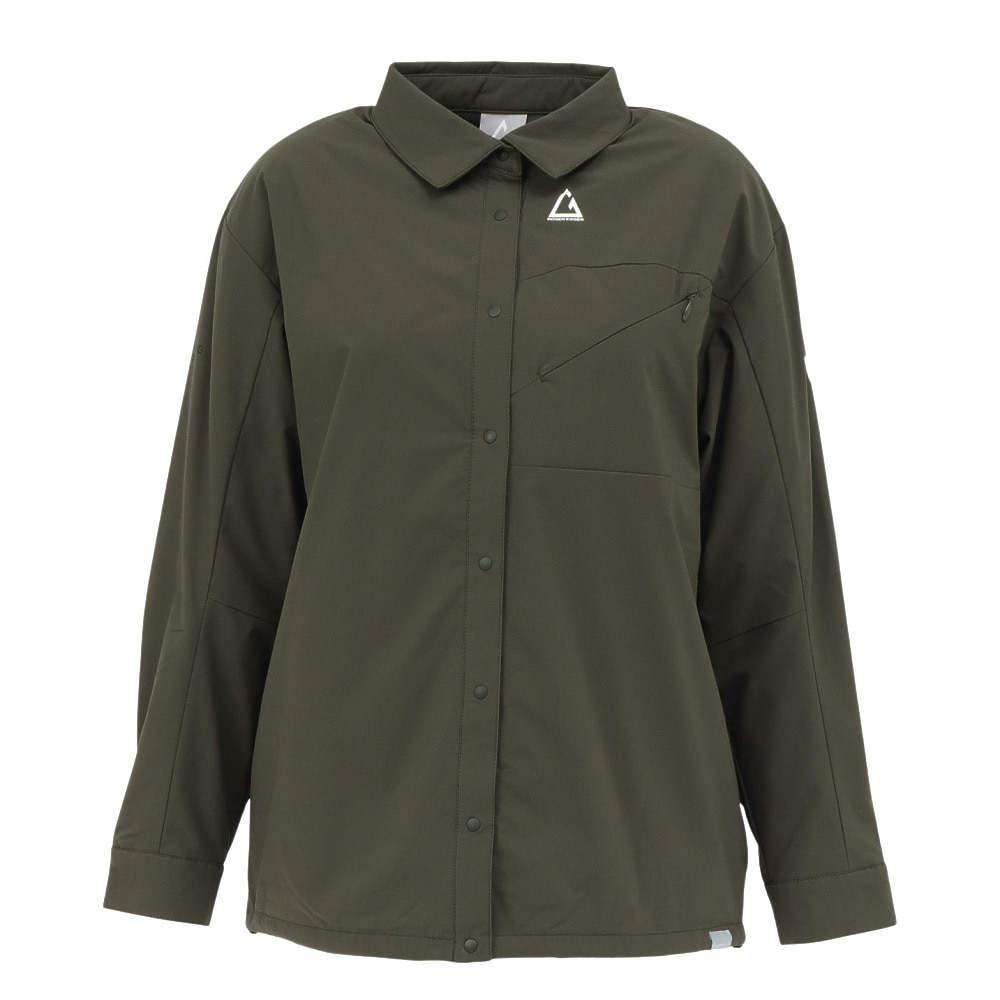 ロジャーエーガー（ROGEREGGER）（レディース）アウター Octa ベルクシャツジャケット RE25FHY5620018 KHK