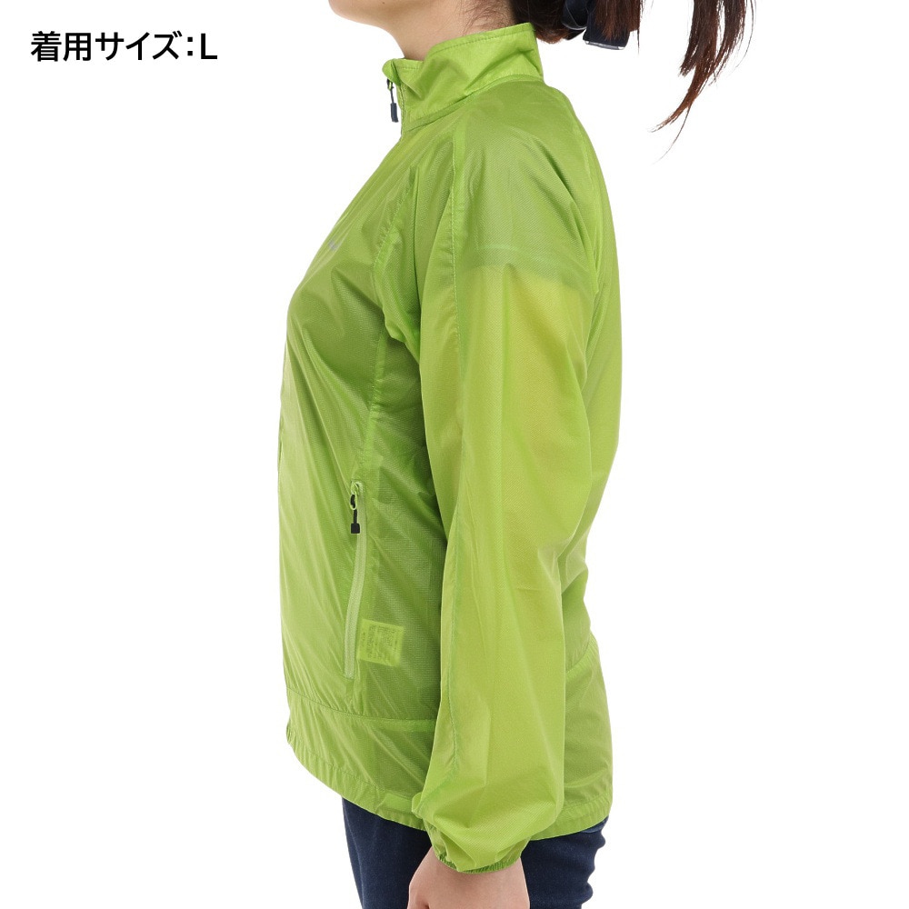 ホールアース（Whole Earth）（レディース）アウター ジャケット ウインドジャケット WE27HN94 グリーン  アウトドア・キャンプ用品はエルブレス