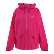 マーモット（Marmot）（レディース）アウター ライトジャケット ストームジャケット TOWOJK00 PK ピンク レインジャケット 収納袋付