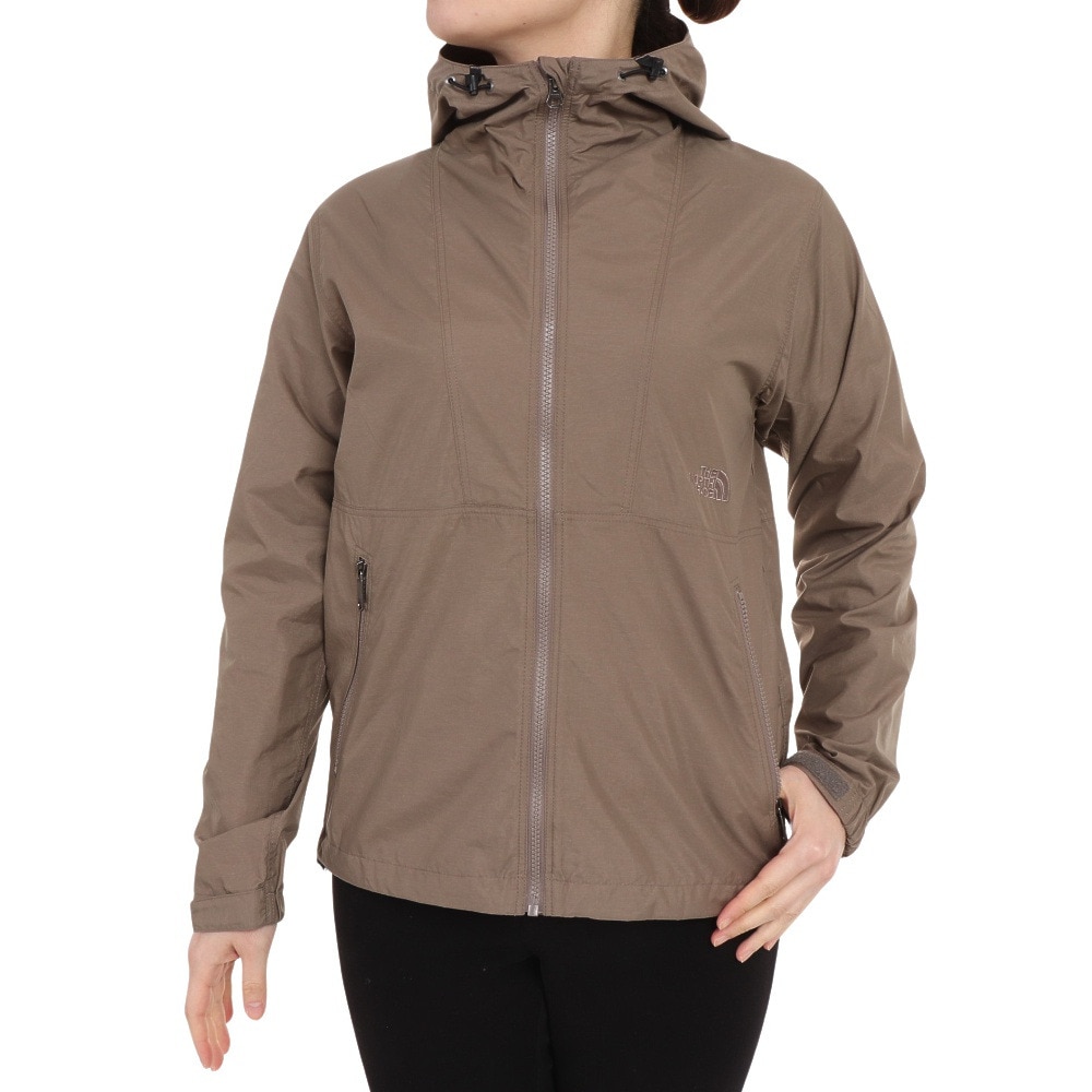 ノースフェイス（THE NORTH FACE）（レディース）軽量 撥水 アウトドア アウター ジャケット コンパクトジャケット NPW72230 WT