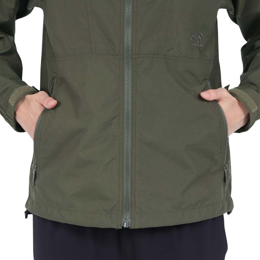 ノースフェイス（THE NORTH FACE）（レディース）アウター ライトアウター コンパクトジャケット NPW72230 NT スタッフサック付 はっ水 軽量 コンパクト