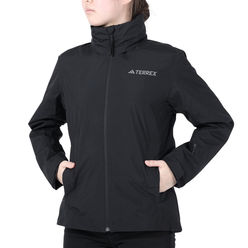 アディダス（adidas）（レディース）テレックス マルチ RAIN. RDY 2層構造レインジャケット CT761-HN5460