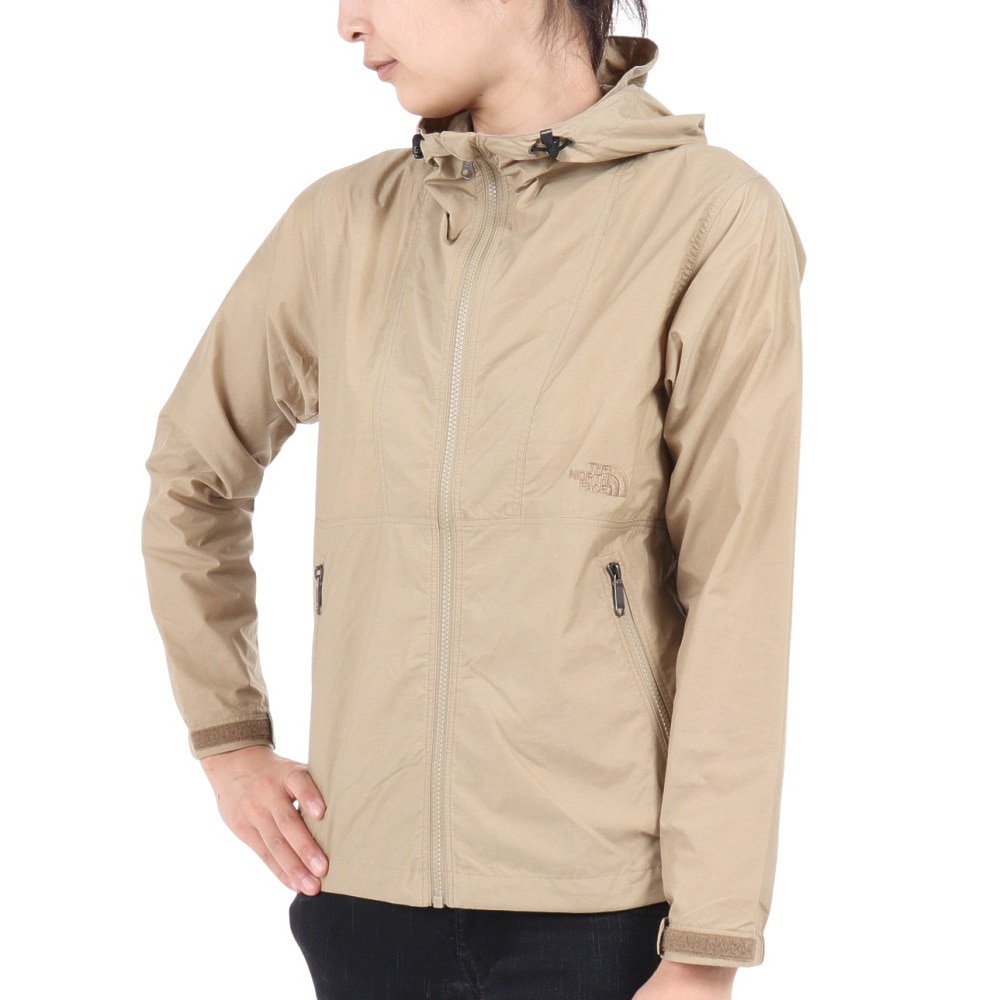 ノースフェイス（THE NORTH FACE）（レディース）アウター ジャケット コンパクトジャケット NPW72230 KT ベージュ 収納袋付