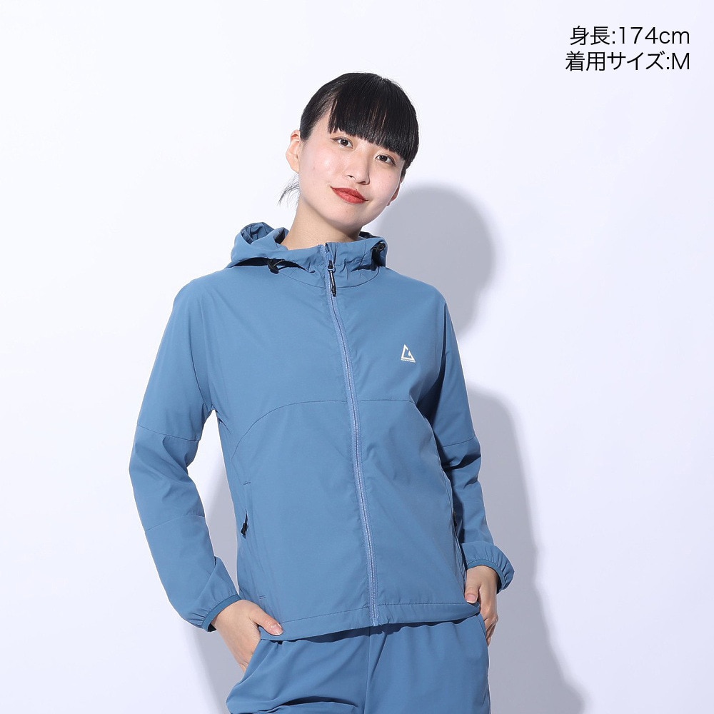 ロジャーエーガー（ROGEREGGER）（レディース）スイスブランド 撥水 ストレッチ アウター エイガーライト ジャケット RE24SHY5620015 BLU