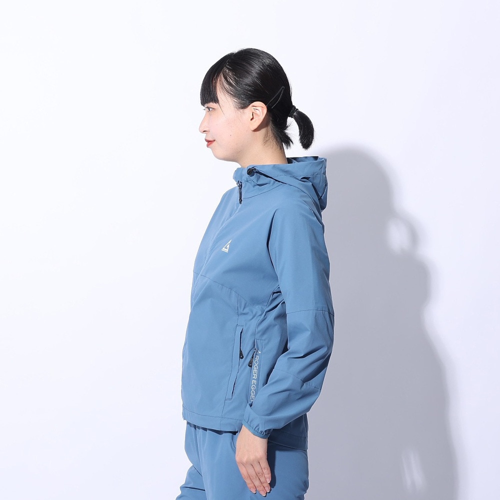 ロジャーエーガー（ROGEREGGER）（レディース）スイスブランド 撥水 ストレッチ アウター エイガーライト ジャケット RE24SHY5620015 BLU