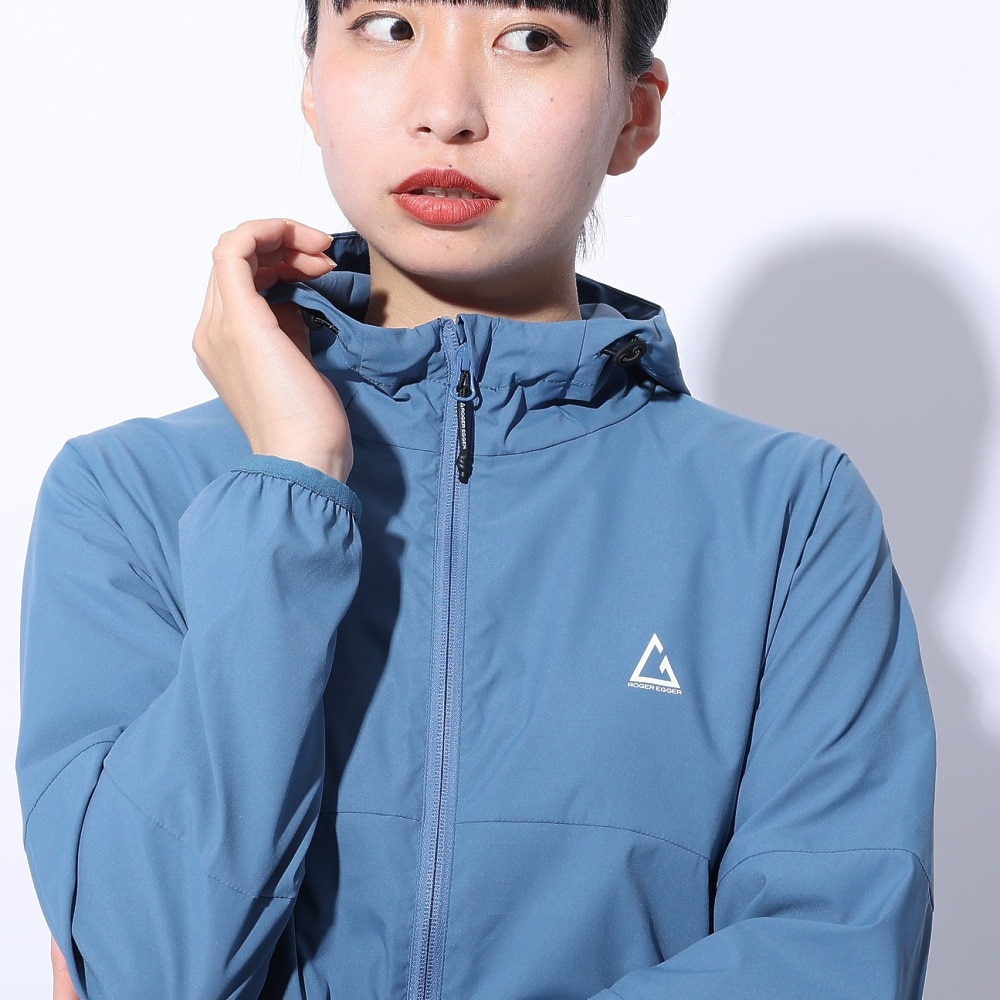 ロジャーエーガー（ROGEREGGER）（レディース）スイスブランド 撥水 ストレッチ アウター エイガーライト ジャケット RE24SHY5620015 BLU