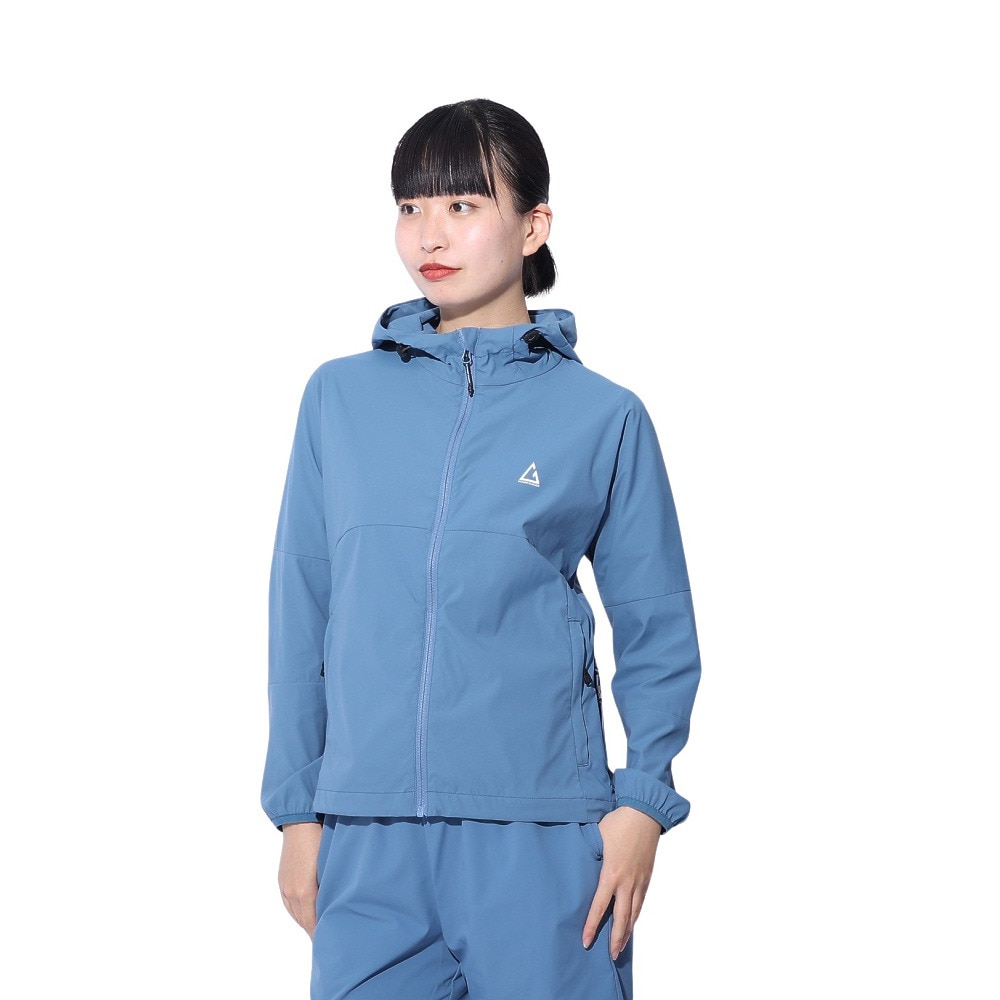 ロジャーエーガー（ROGEREGGER）（レディース）スイスブランド 撥水 ストレッチ アウター エイガーライト ジャケット RE24SHY5620015 BLU
