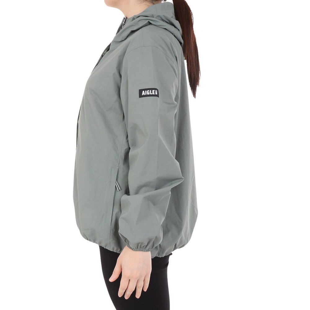 エーグル（AIGLE）（レディース）アウター 透湿防水 フーデッド ジャケット ZBFAJ15-00D