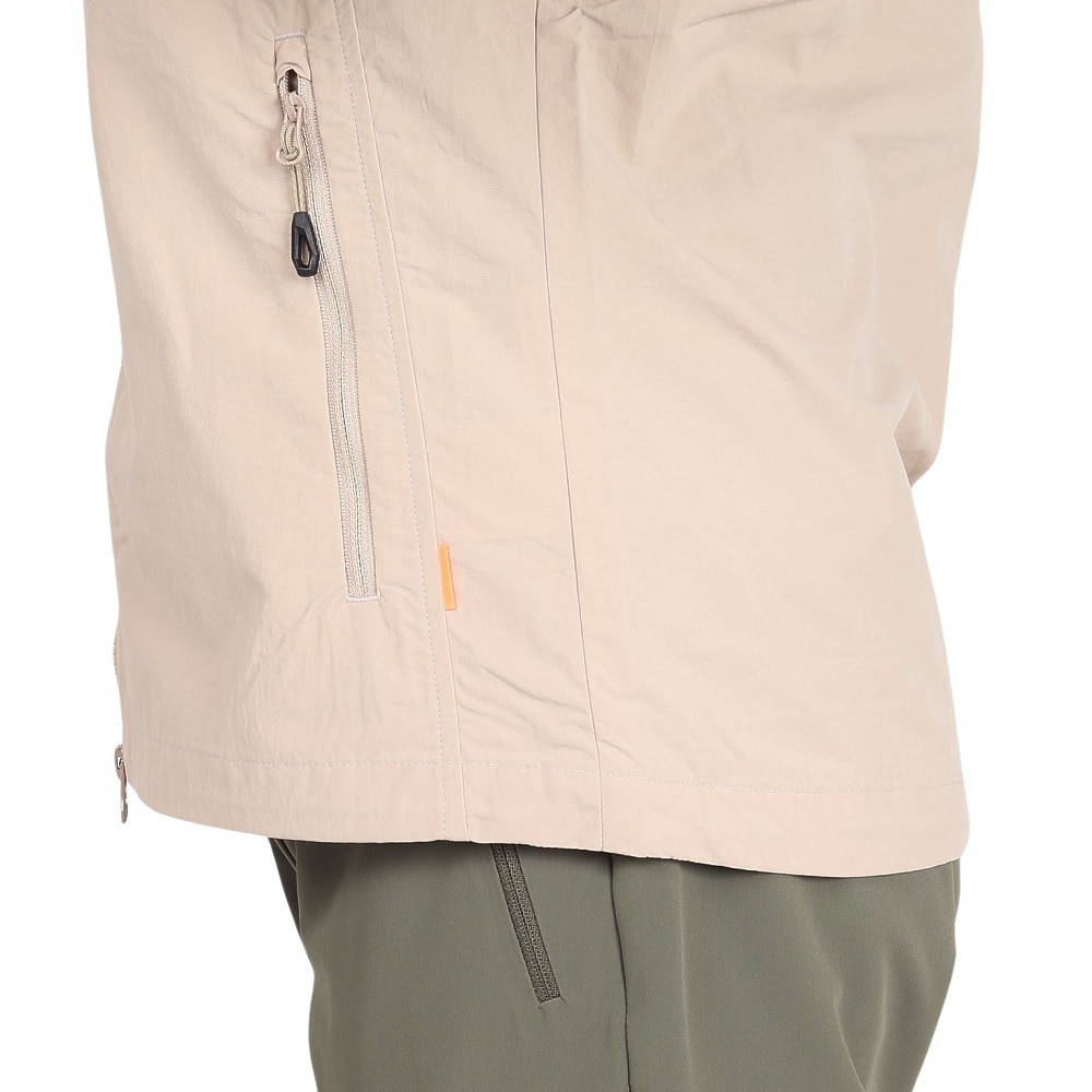 マムート（MAMMUT）（レディース）アウター ウィンドブレーカー Hiking WB フーデッド ジャケット 1012-00401-7517 ベージュ EUROサイズ 撥水