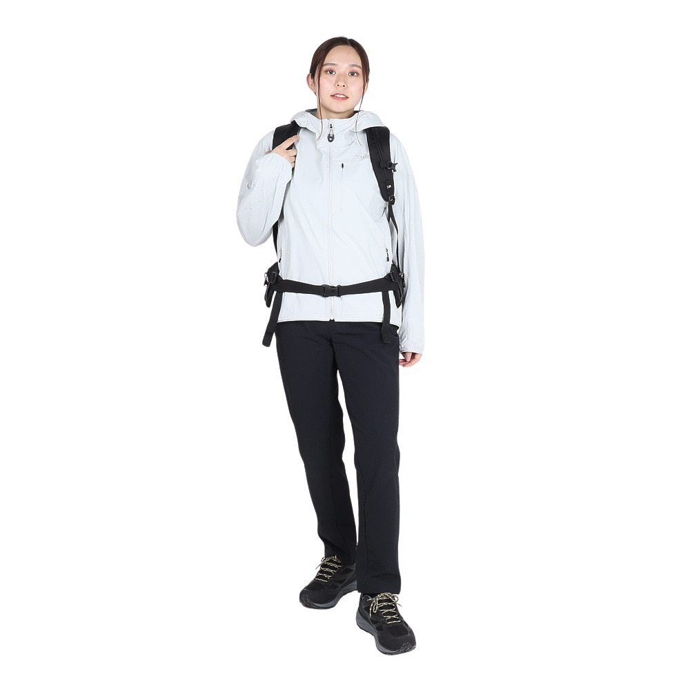 POLEWARDS（レディース）アウター CORDURA ライト ソフトシェル ジャケット PW2RHN11 IGRY グレー ストレッチ 耐久性