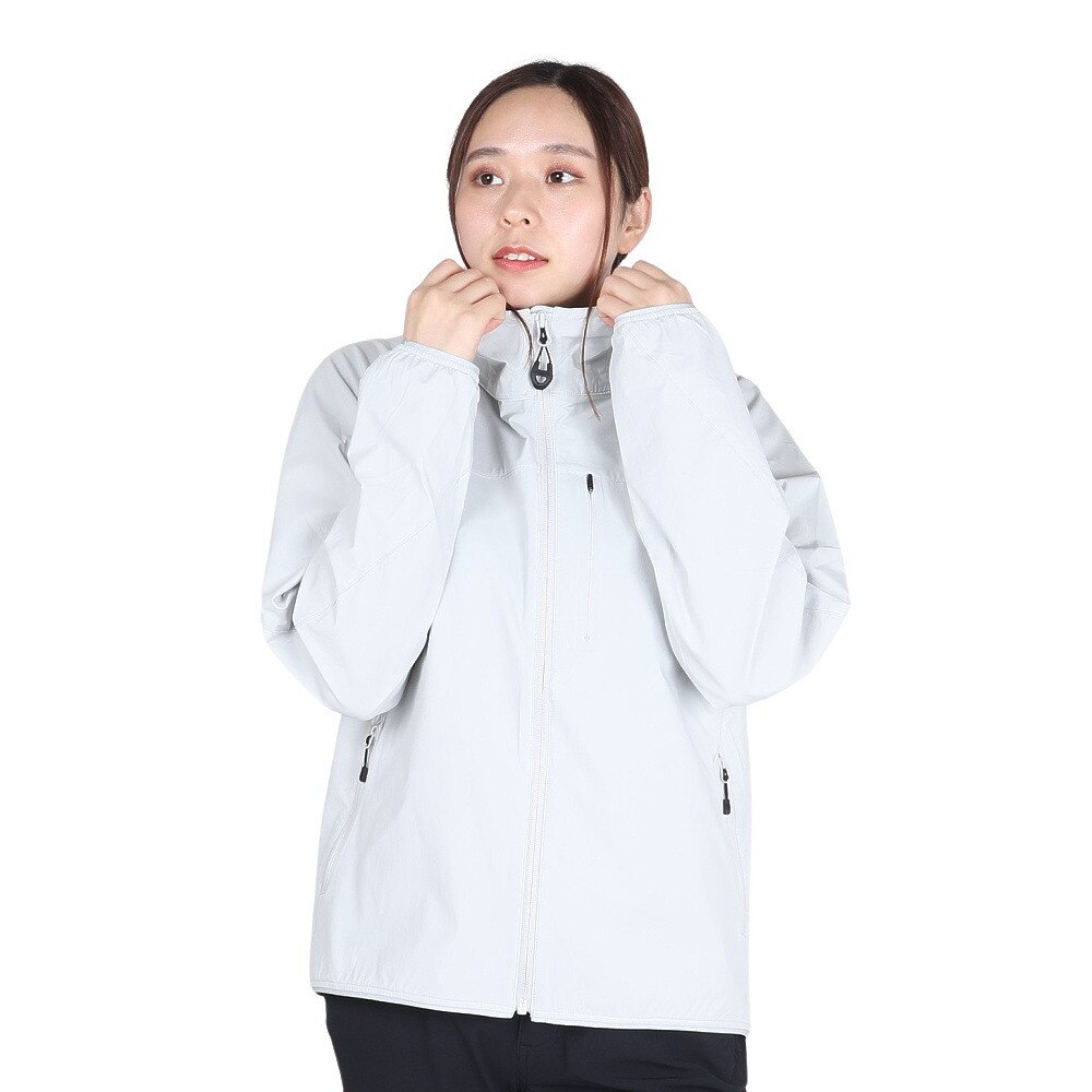 POLEWARDS（レディース）アウター CORDURA ライト ソフトシェル ジャケット PW2RHN11 IGRY グレー ストレッチ 耐久性
