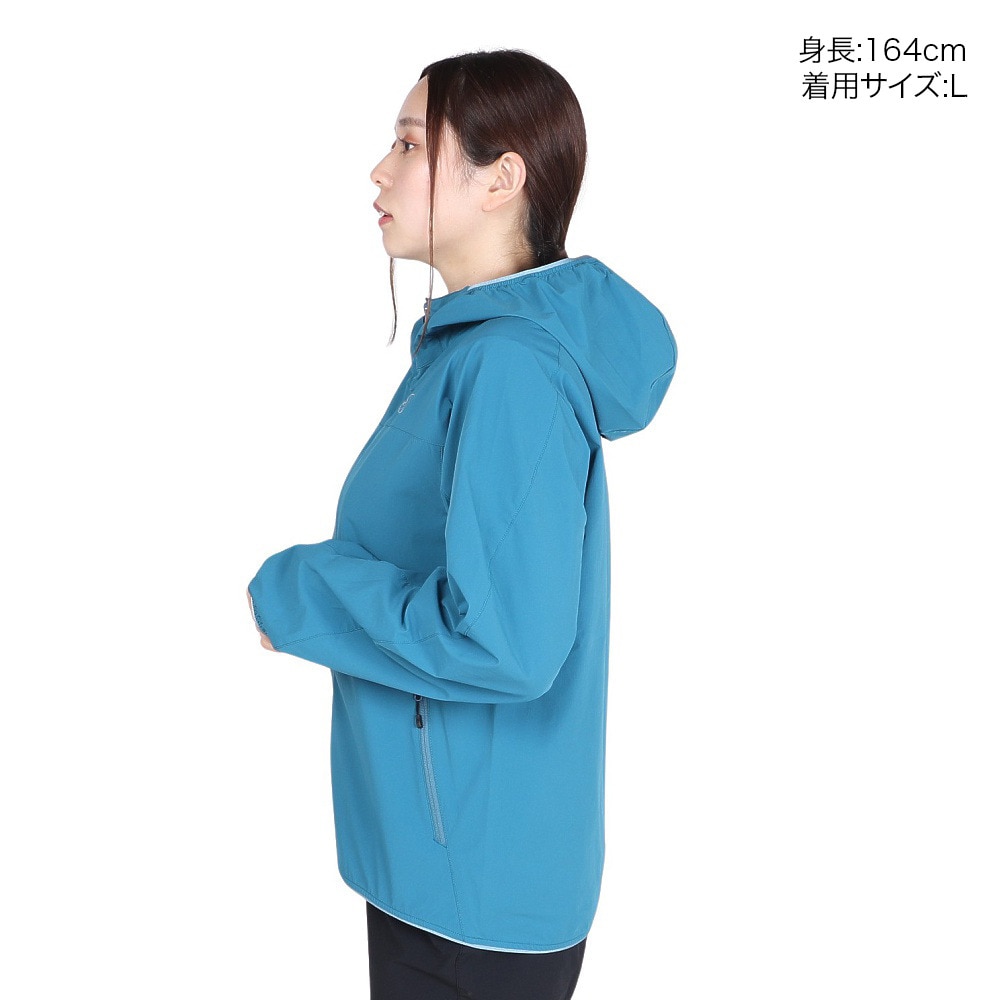 POLEWARDS（レディース）アウター CORDURA ライト ソフトシェル ジャケット PW2RHN11 MBLU マリンブルー ストレッチ 耐久性
