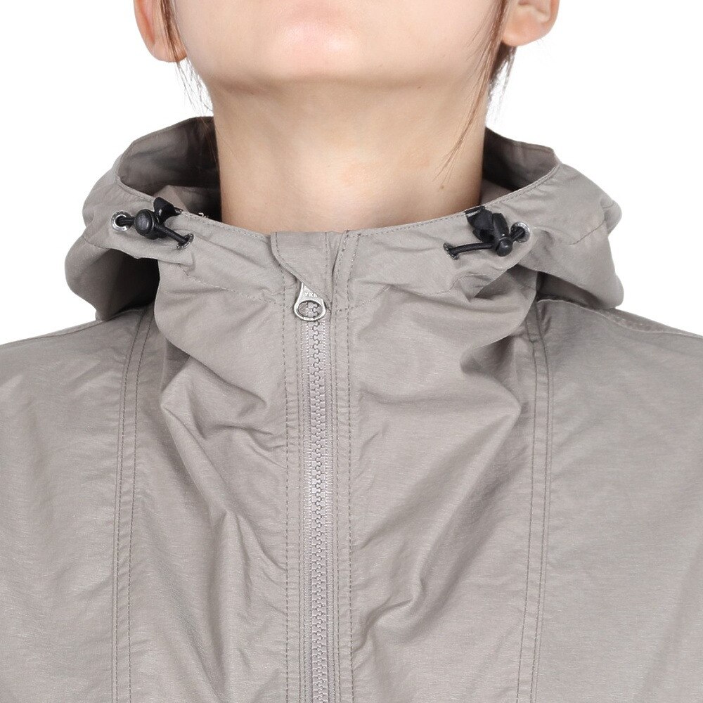 ザ・ノース・フェイス（THE NORTH FACE）（レディース）20洗3級撥水 軽量 防風 アウター コンパクトジャケット NPW72230 CR グレー 収納袋付 マウンテンパーカ