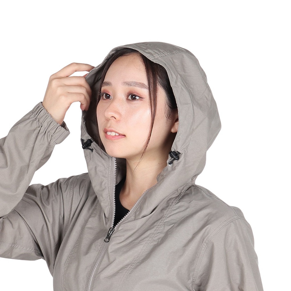 ザ・ノース・フェイス（THE NORTH FACE）（レディース）20洗3級撥水 軽量 防風 アウター コンパクトジャケット NPW72230 CR グレー 収納袋付 マウンテンパーカ