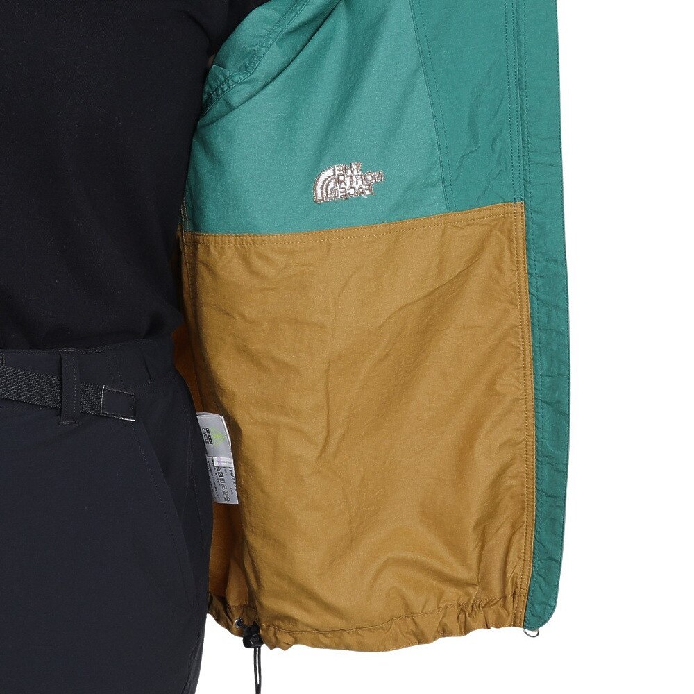 ザ・ノース・フェイス（THE NORTH FACE）（レディース）撥水 軽量 防風 アウター コンパクトジャケット NPW72230 GM グリーン 収納袋付 マウンテンパーカ