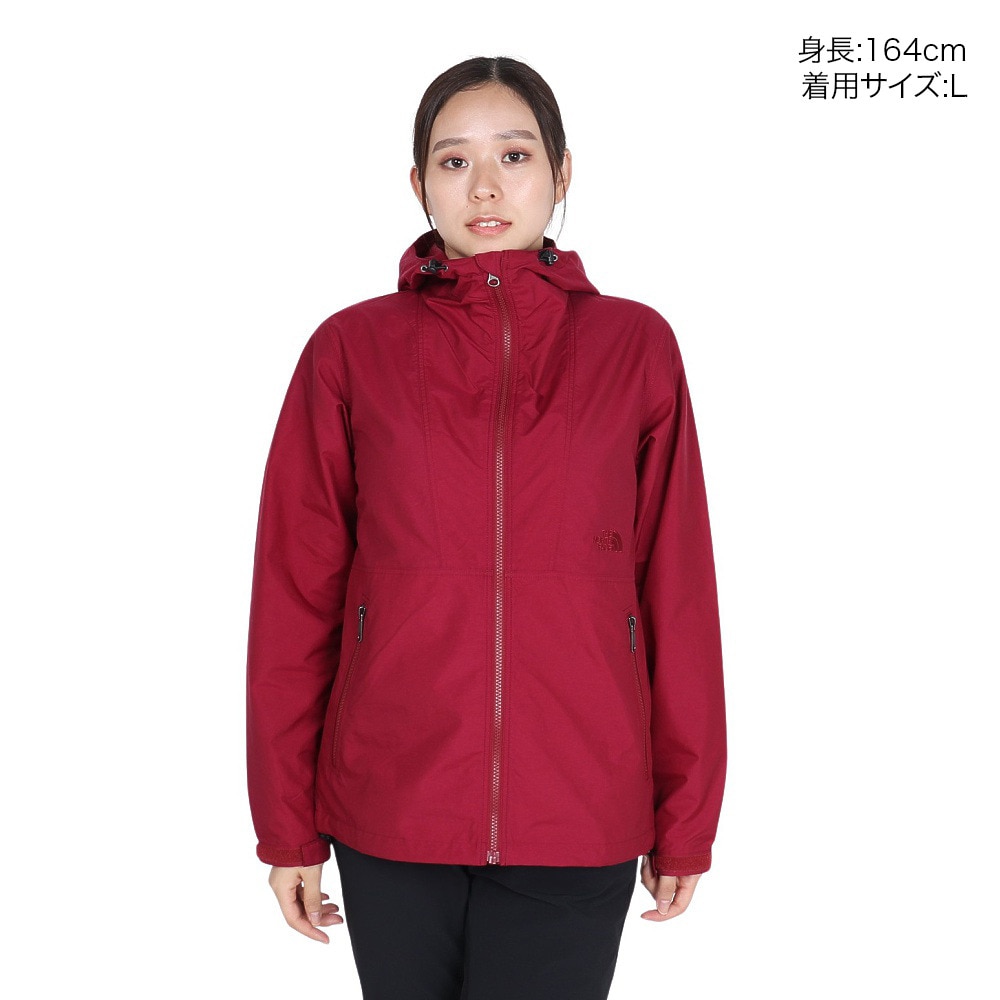 ザ・ノース・フェイス（THE NORTH FACE）（レディース）20洗3級撥水 軽量 防風 アウター コンパクトジャケット NPW72230 BT 収納袋付 マウンテンパーカ
