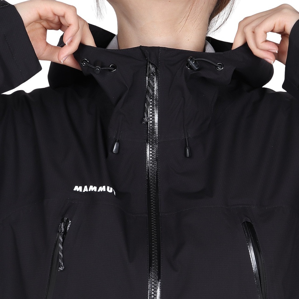 マムート（MAMMUT）（レディース）アウター マサオ ライト 2.0 ハードシェル フーデッド ジャケット 1010-32090-0001