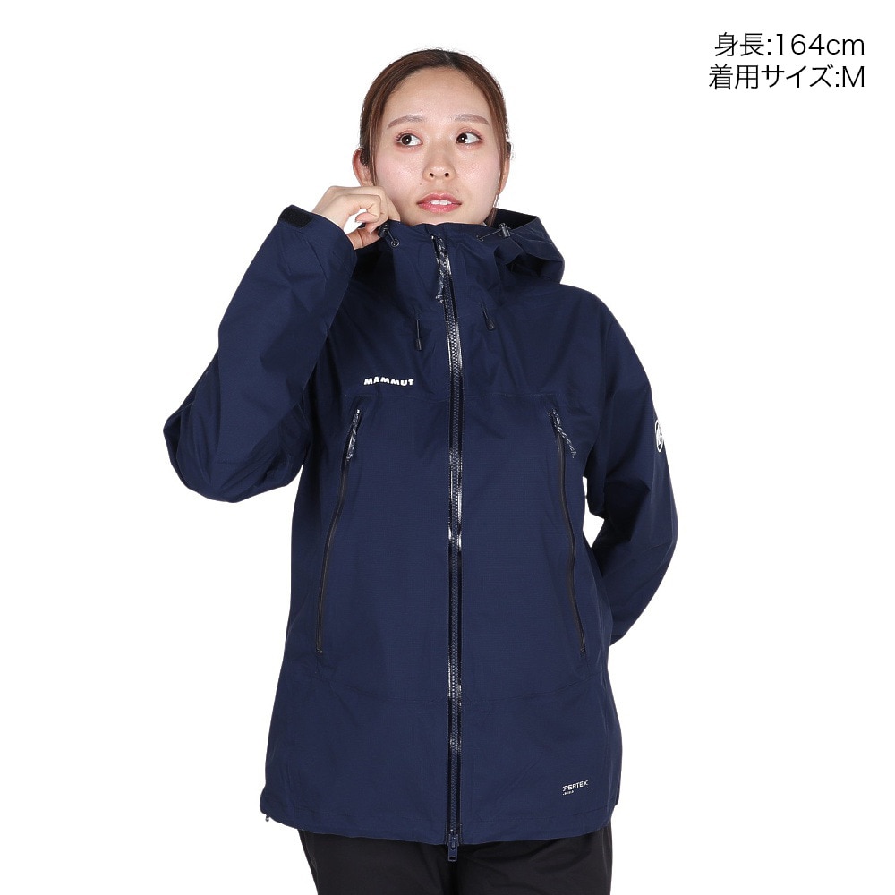 マムート（MAMMUT）（レディース）アウター マサオ ライト 2.0 ハードシェル フーデッド ジャケット 1010-32090-5118