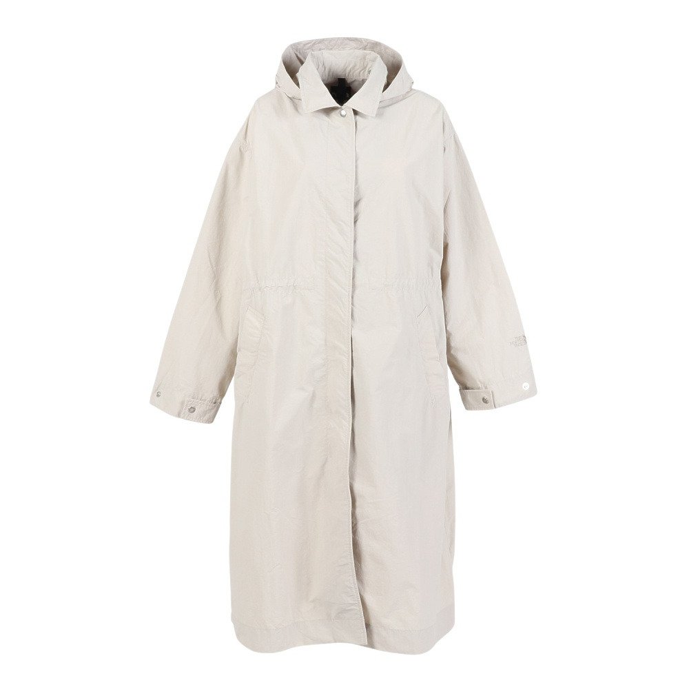 THE NORTH FACE フード付きロングコートアイボリーnpw22360 ザ・ノース・フェイス（THE NORTH FACE）（レディース）アウター