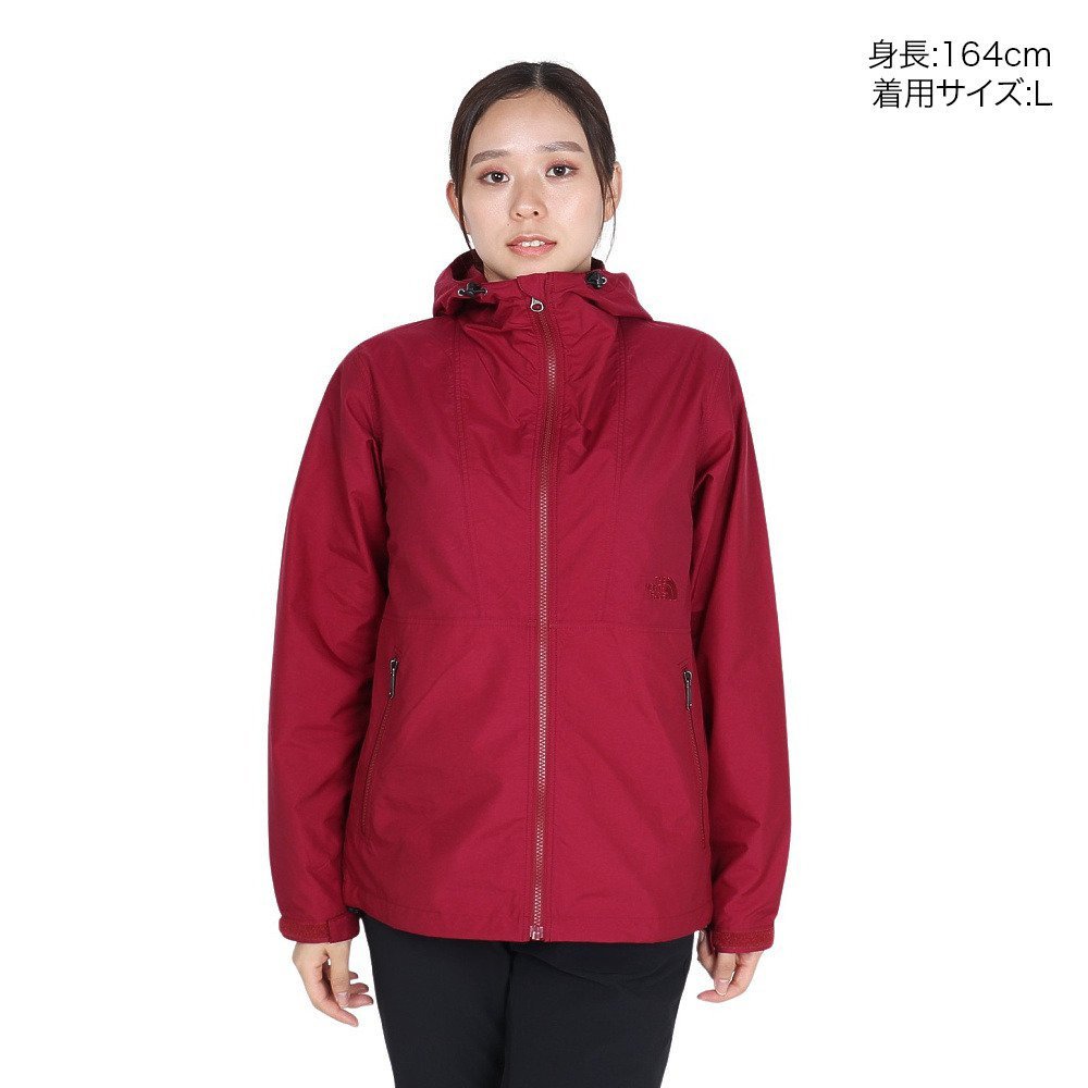 ザ・ノース・フェイス（THE NORTH FACE）（レディース）20洗3級撥水 軽量 防風 アウター コンパクトジャケット NPW72230 BT 収納袋付 マウンテンパーカ