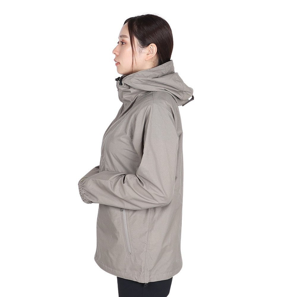 ザ・ノース・フェイス（THE NORTH FACE）（レディース）20洗3級撥水 軽量 防風 アウター コンパクトジャケット NPW72230 CR グレー 収納袋付 マウンテンパーカ