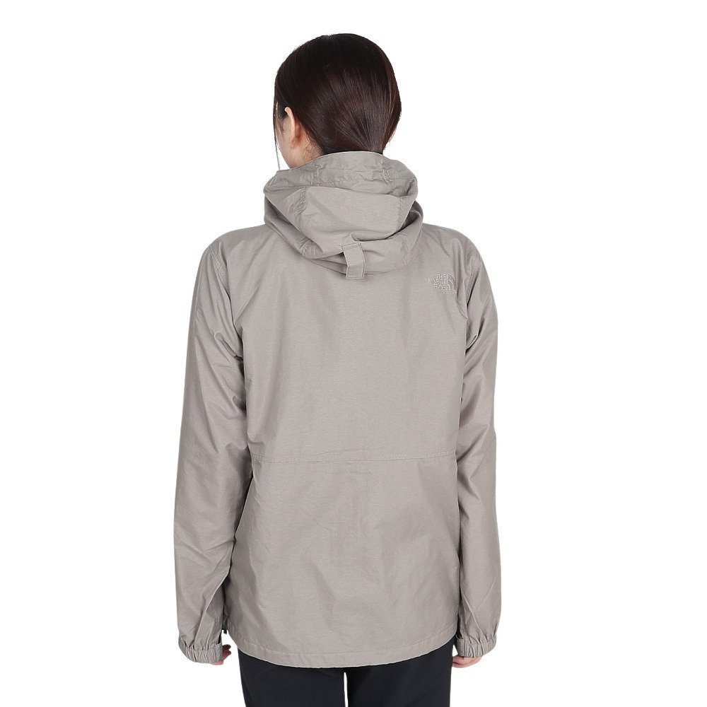 ザ・ノース・フェイス（THE NORTH FACE）（レディース）20洗3級撥水 軽量 防風 アウター コンパクトジャケット NPW72230 CR グレー 収納袋付 マウンテンパーカ