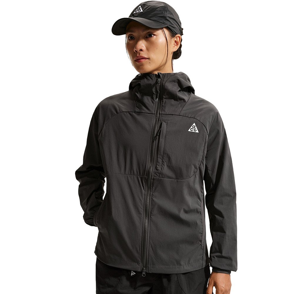 NIKE フーデッドジャケット ブラック 新品 ナイキ（NIKE）（レディース）アウター UVプロテクション ジャケット