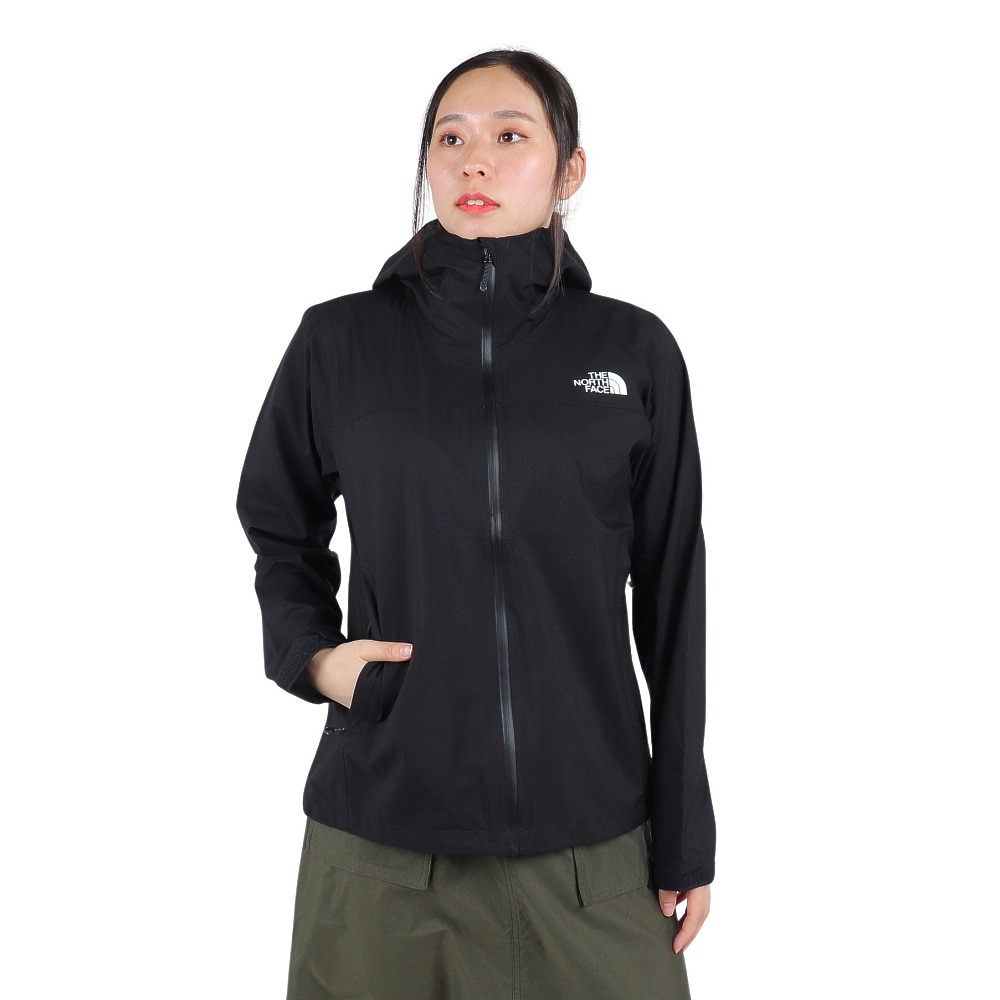 ノースフェイス（THE NORTH FACE）（レディース）アウター ジャケット ベンチャージャケット NPW12306 K ブラック 収納袋付