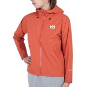 ヘリーハンセン（HELLY HANSEN）（レディース）春 アウター ライトアウター ジャケット レイネライトジャケット HOE12312 PR オレンジ スタッフサック付 防水 透湿 軽量