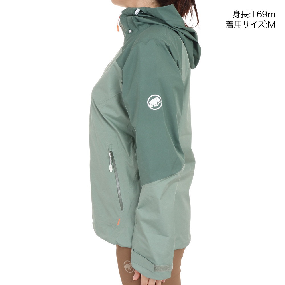 マムート（MAMMUT）（レディース）ゴアテックス EUROサイズ 耐久 防水透湿 軽量 アウター Convey Tour HS フーデッド ジャケット AF 1010-28801-40240