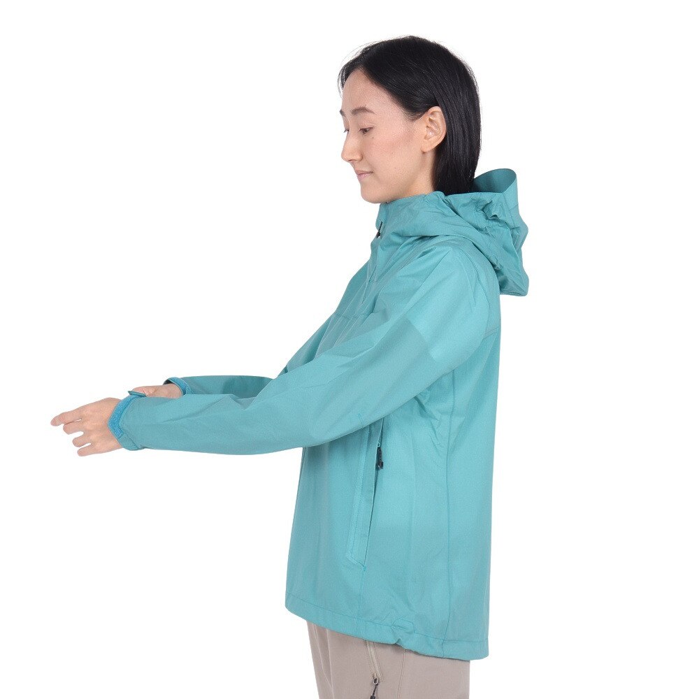 ザ・ノース・フェイス（THE NORTH FACE）（レディース）軽量 防水 2.5層構造 ベンチャージャケット NPW12306 OX ターコイズ 収納袋付 マウンテンパーカ