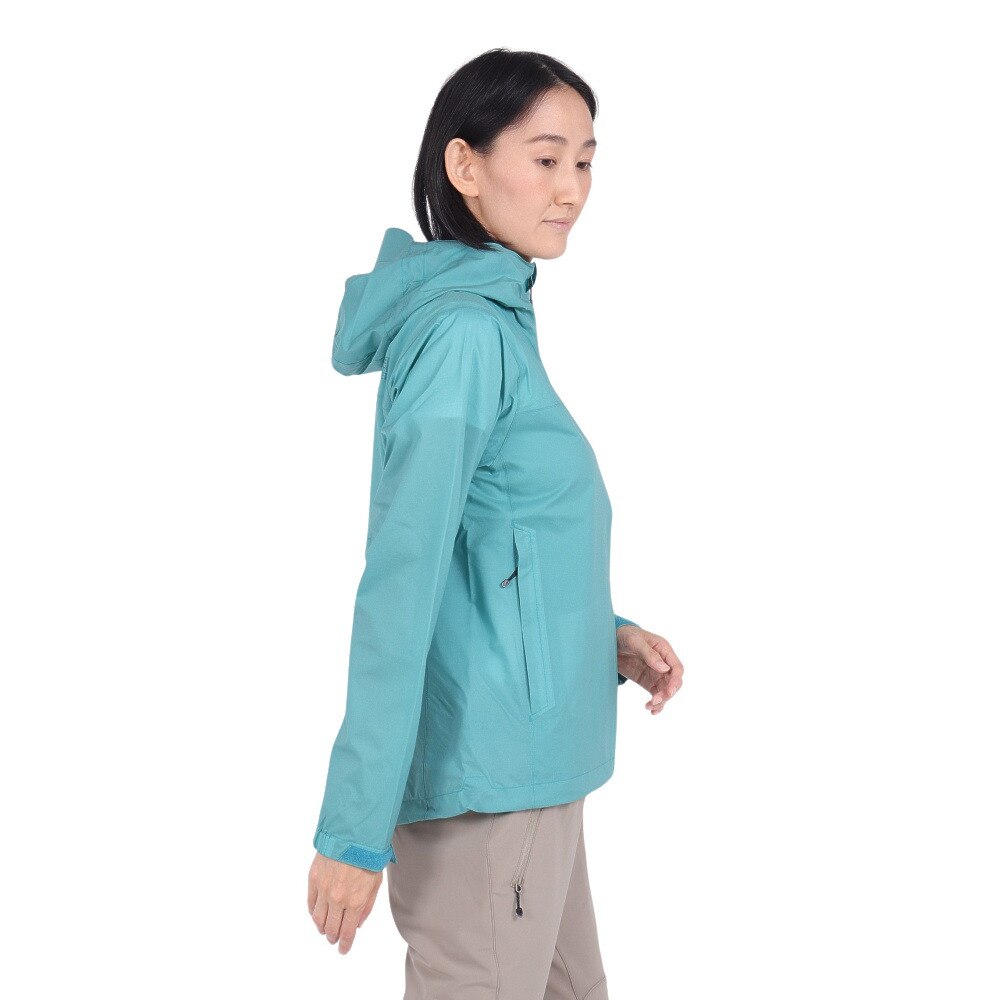 ザ・ノース・フェイス（THE NORTH FACE）（レディース）軽量 防水 2.5層構造 ベンチャージャケット NPW12306 OX ターコイズ 収納袋付 マウンテンパーカ