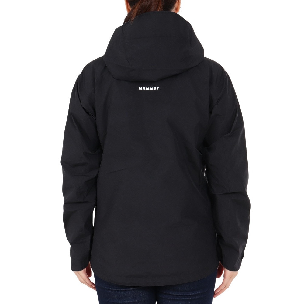 マムート（MAMMUT）（レディース）アウター アヤコ プロ 2.0 ハードシェル フーデッドジャケット 1010-30291-0001 ブラック EUROサイズ ゴアテックス