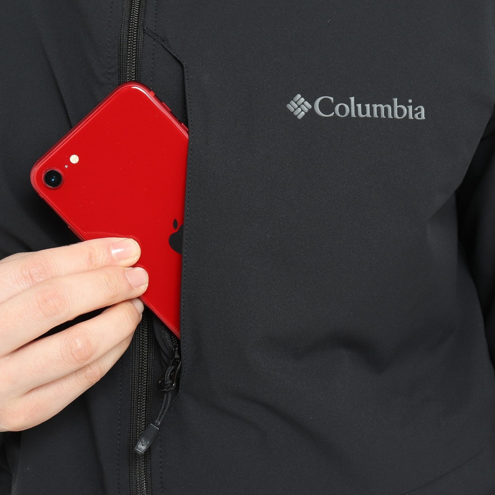 コロンビア（Columbia）（レディース）アウター ウィメンズライトキャニオンソフトシェルジャケット PL2938 010 ブラック ウインドブレーカー はっ水