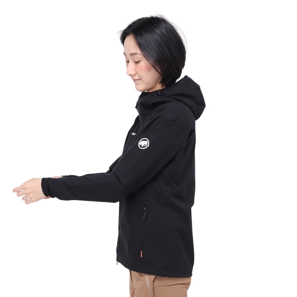 マムート（MAMMUT）（レディース）EUROサイズ アウター ジャケット GRANITE SO フーディジャケット AF Women 1011-00332-0047 ブラック
