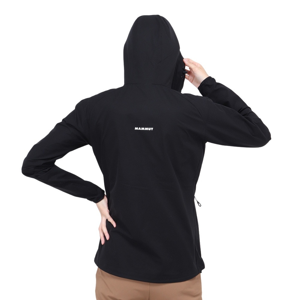 マムート（MAMMUT）（レディース）EUROサイズ アウター ジャケット GRANITE SO フーディジャケット AF Women 1011-00332-0047 ブラック